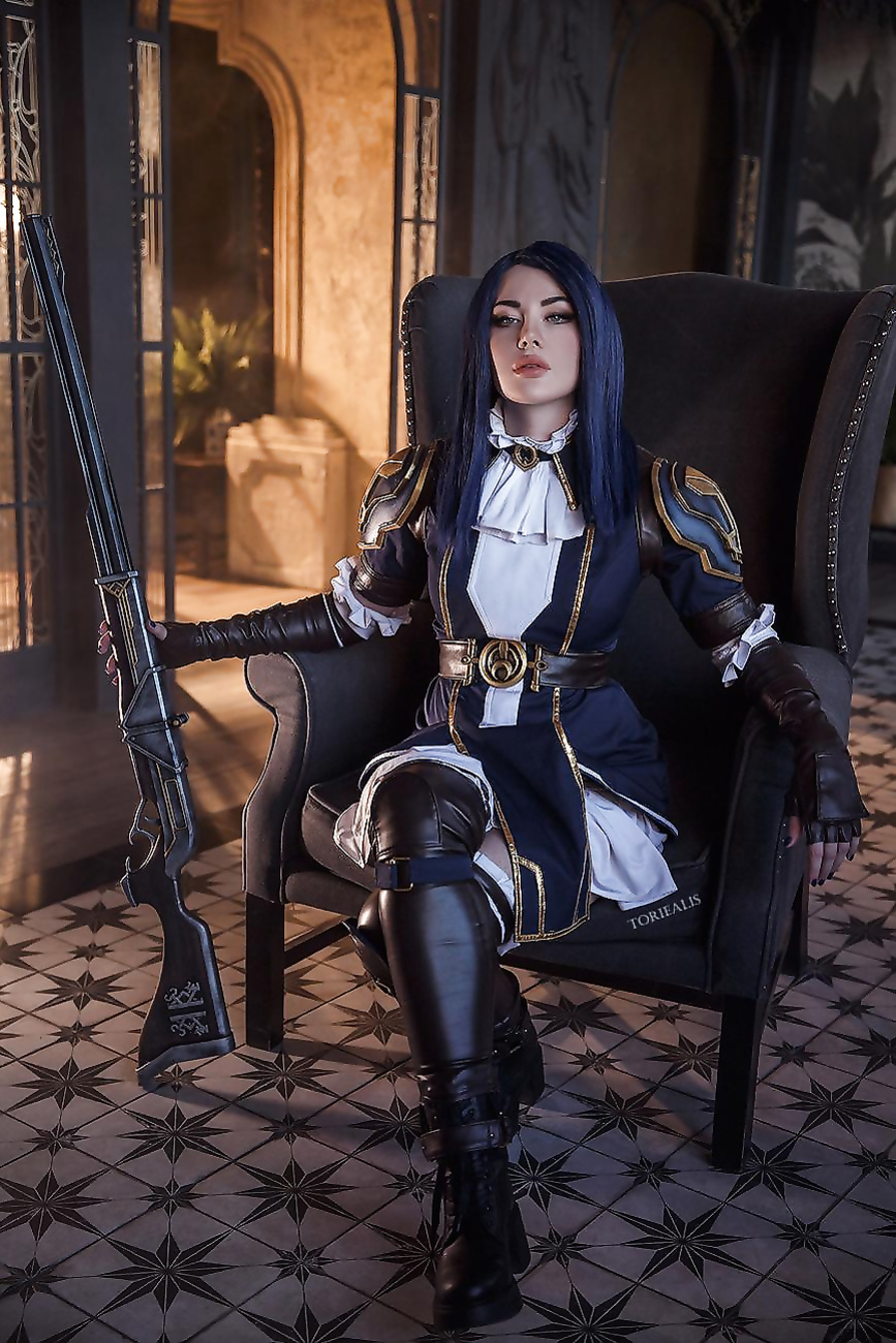 Caitlyn's watchful gaze