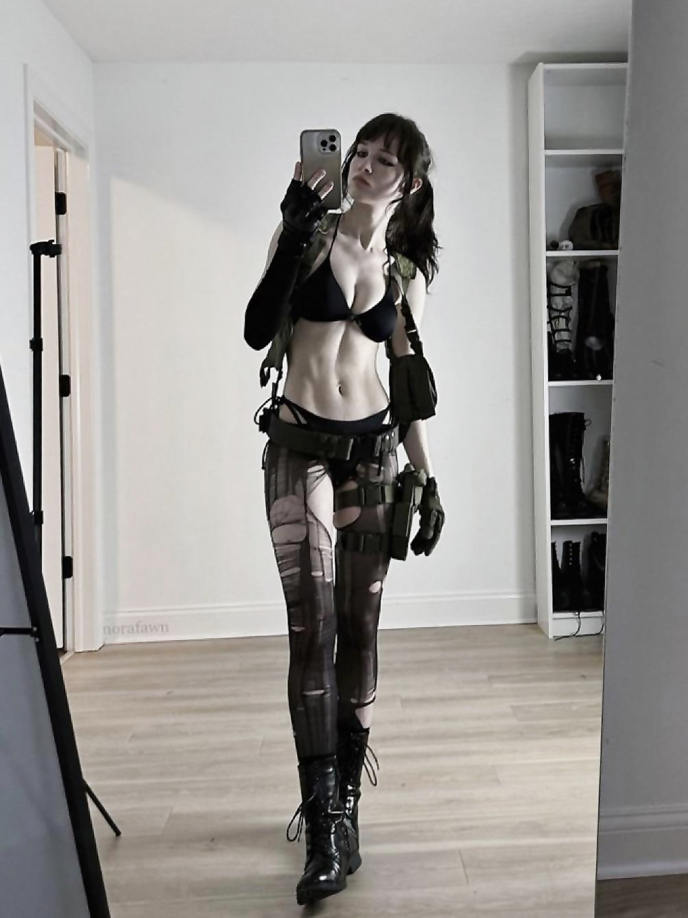 Quiet Cosplay by NoraFawn
