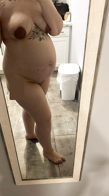 Auf welchem Babybauch-Foto sieht man ihn am besten?