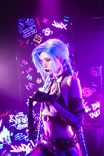 Mein arkanes Jinx-Cosplay :3