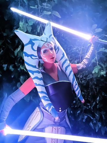 Ahsoka-Cosplay aus Star Wars Rebels von Kessie Vao