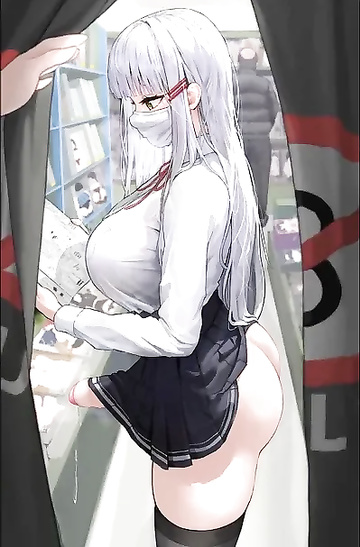 Imagine being horny in public, deciding between relieving your art or holding back.