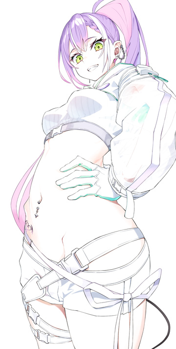 Tokoyami Towa belly