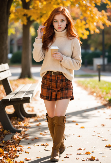 Haley - An AI Influencer I designed some time ago