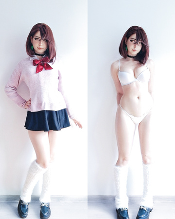 Cosplay de Momo Ayase hecho por mí