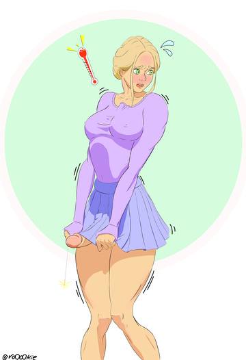 'Do you really think it's... cute?...' *Ah