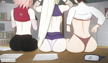 Sakura, Ino y Tenten