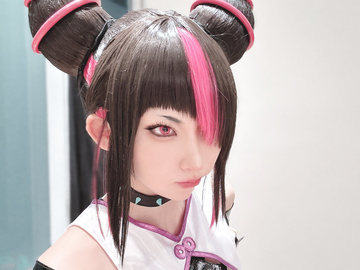 Juri Han de Street Fighter por Enako_cos