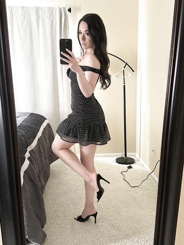 Dressed up for Valentine’s Day.