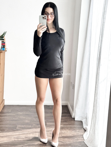 The legs are out today