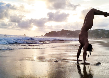 Zipolite MX gran playa para nudistas
