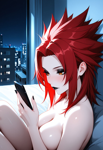 Your GF saw the photos on your phone