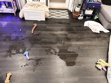 always a messy school night.