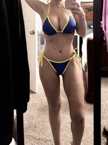 Ok bikini for a 35 year old mom at the pool party?
