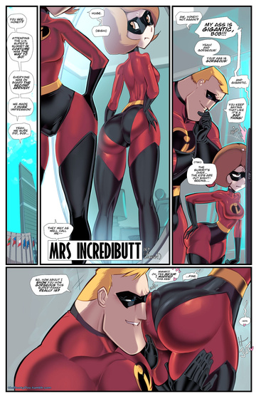 Señora  Increíble cómic porno