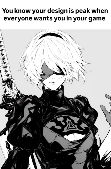 Mi cosplay de 2B de NieR :3
