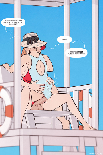 Tyler en la playa
