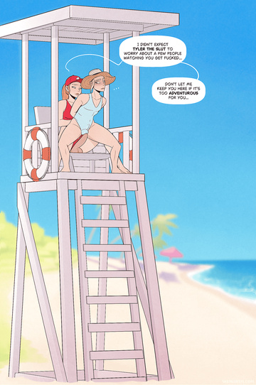 Tyler en la playa