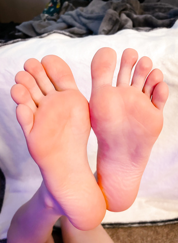 Apuesto a que puedes imaginarte exactamente cómo se sienten mis plantas de los pies ;)