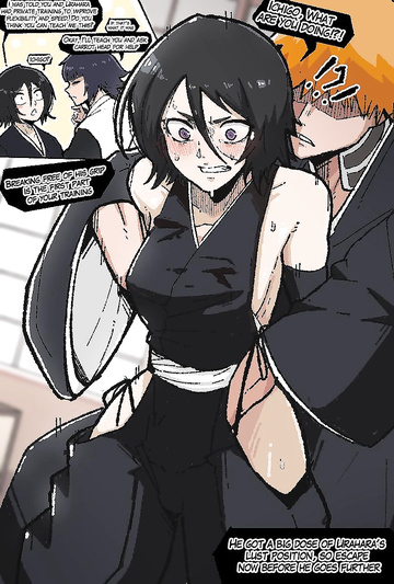 El nuevo entrenamiento de escape de Rukia