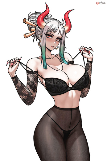 Yamato in sexy Lingerie