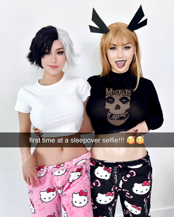 Pijamas de Magik y Luna Snow de Buttercupcosplays y Jenfoxx