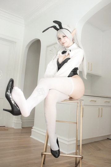 Conejita congelada de Meggiicosplay