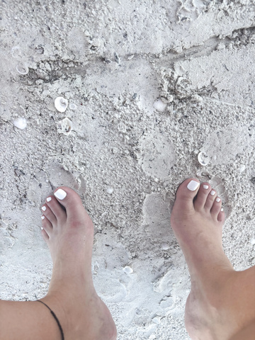 ¿A quién le gustan los dedos de los pies en la playa?