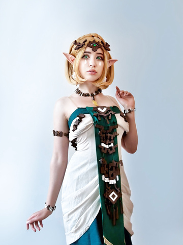 Cosplay de Zelda hecho por mí