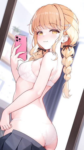 Admiring Kotone’s body