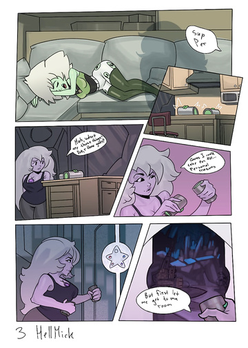 Portal peri[Steven Universe](cómic mío)