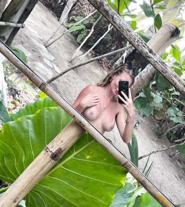 Foto rápida mientras caminaba<3
