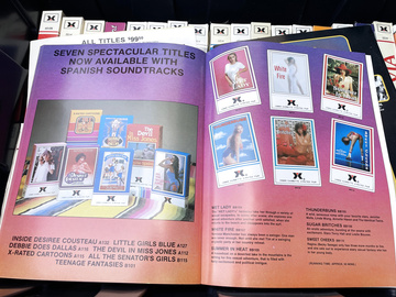 Colección de pornografía Betamax del abuelo: 180 casetes aún en plástico