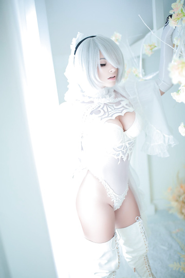 2B de Nier Automata por Yuna Kairi