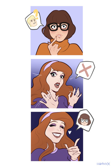 La noche espeluznante de Velma y Daphne