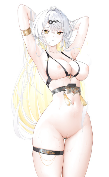 Yi Xuan en bikini