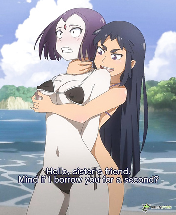 Regla 34 Raven y Blackfire