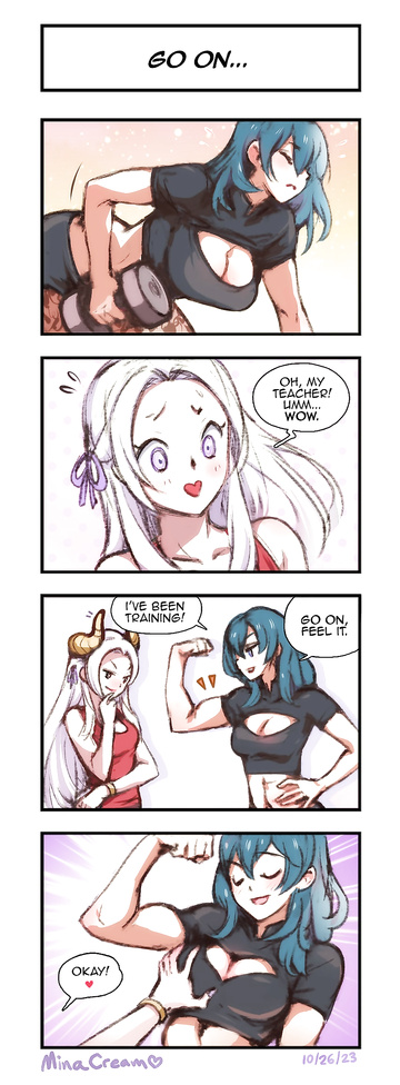 Byleth x Edelgard-Comic