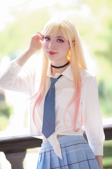 ¡Mi cosplay de Marin!:3