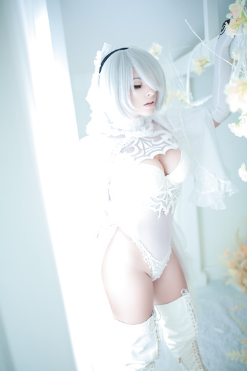 Braut 2B aus Nier Automata von Yuna Kairi