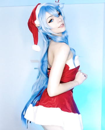 nozzomi_cosplay als Weihnachts-Ganyu