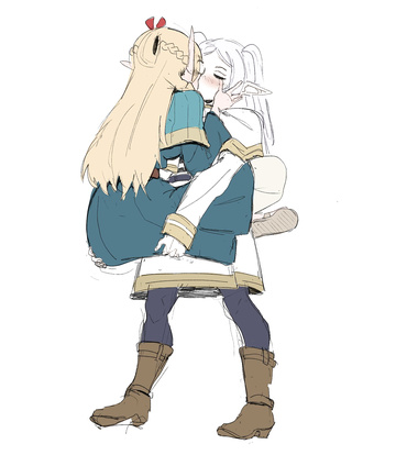 Frieren and Marcille