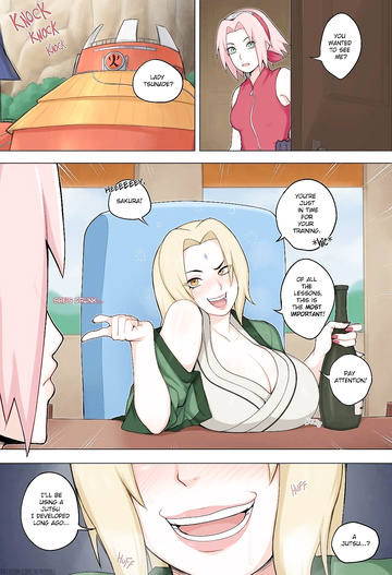 Tsuande erteilt Sakura eine harte Lektion (Naruto)[Afrobull]