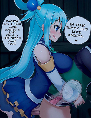 Aqua schwängert Kazuma