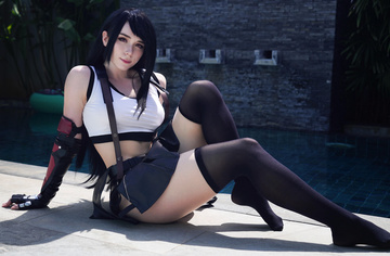 Tifa Lockhart aus Final Fantasy 7, Cosplay von SweetieFox