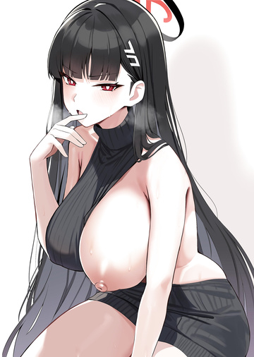 Rio's one tits out