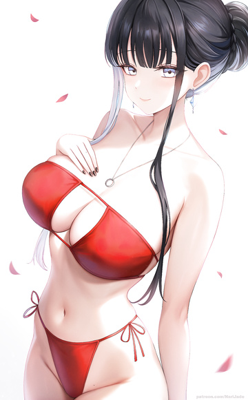 Iris im Bikini