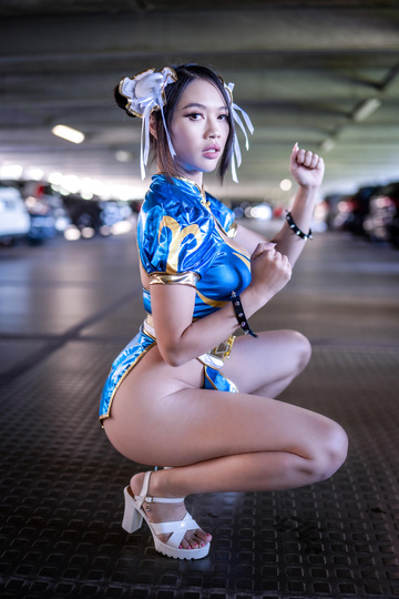 Chun Li aus Street Fighter von Linny Hill