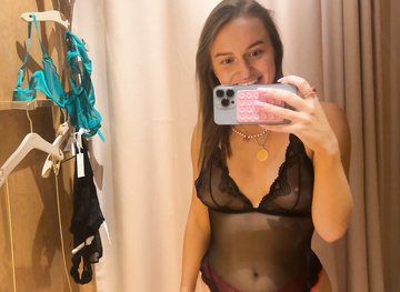 just a lingerie fitting...