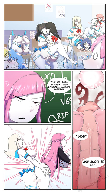 Futa ClassroomCreamyReflexsite (meine Hentai-Comics)